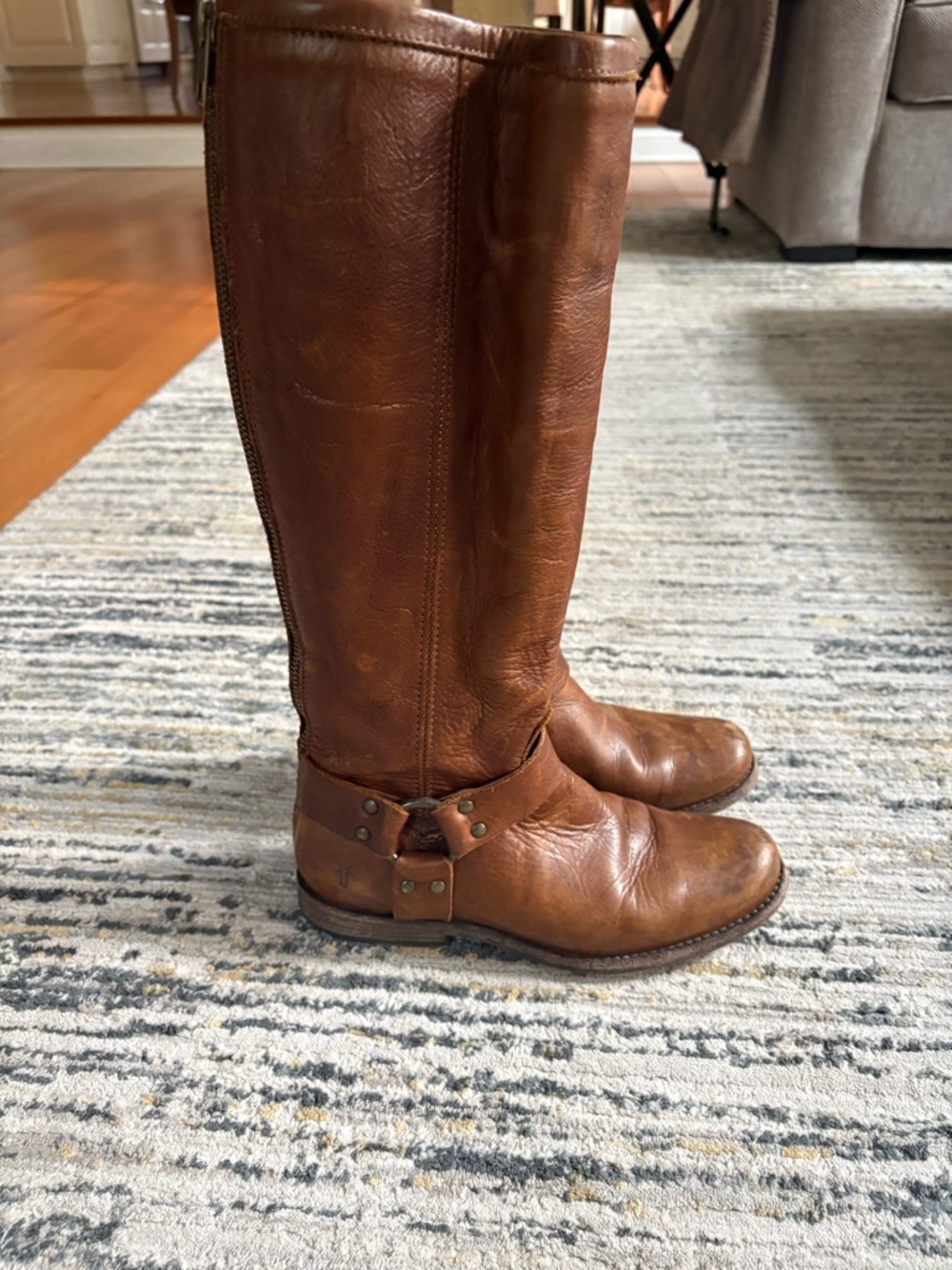 Frye Tan Leather Boot